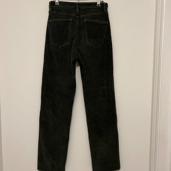 Wilfred Free Corduroy Pants in Forest Green size 4. - Picture 7 of 14